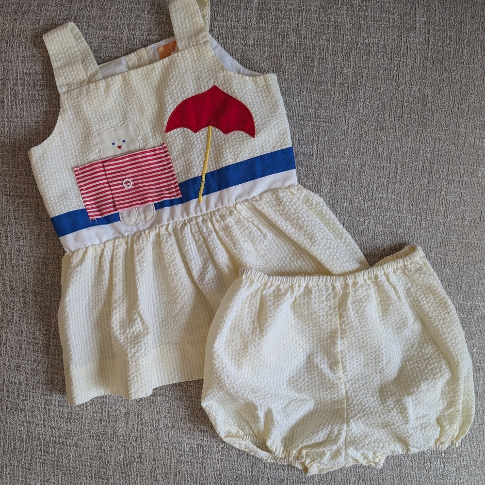 Vintage baby/toddler beach set